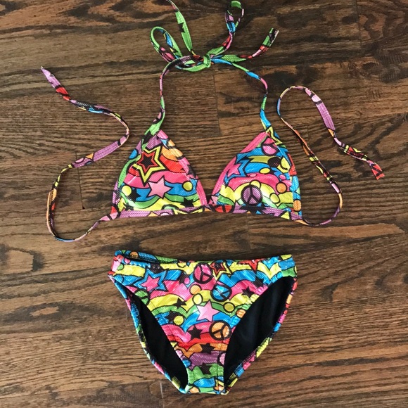 girls size 12 bikinis